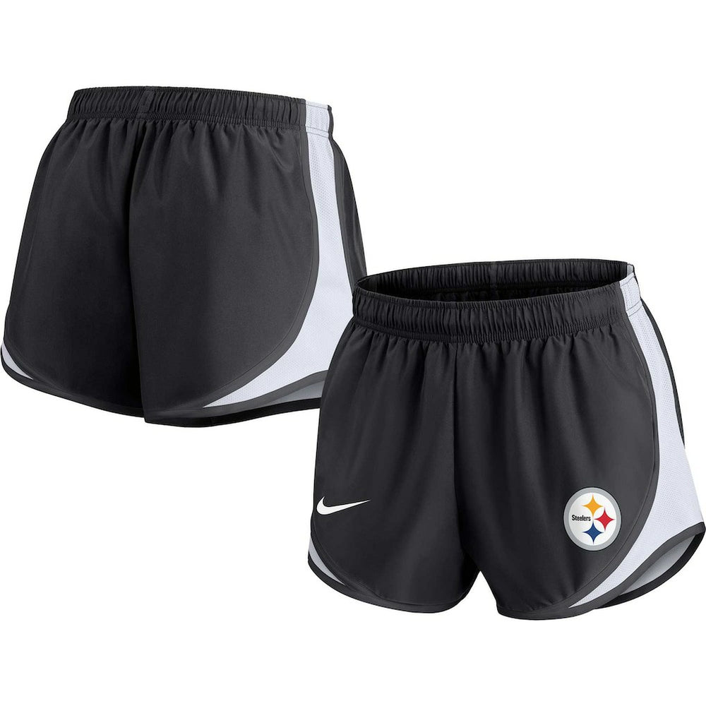 Nike Pittsburgh Steelers Women's Performance Tempo Shorts Black