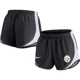Nike Pittsburgh Steelers Women's Performance Tempo Shorts Black