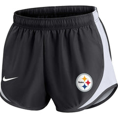 Nike Pittsburgh Steelers Women's Performance Tempo Shorts Black
