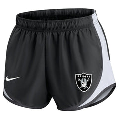 Nike Las Vegas Raiders Women's Performance Tempo Shorts Black