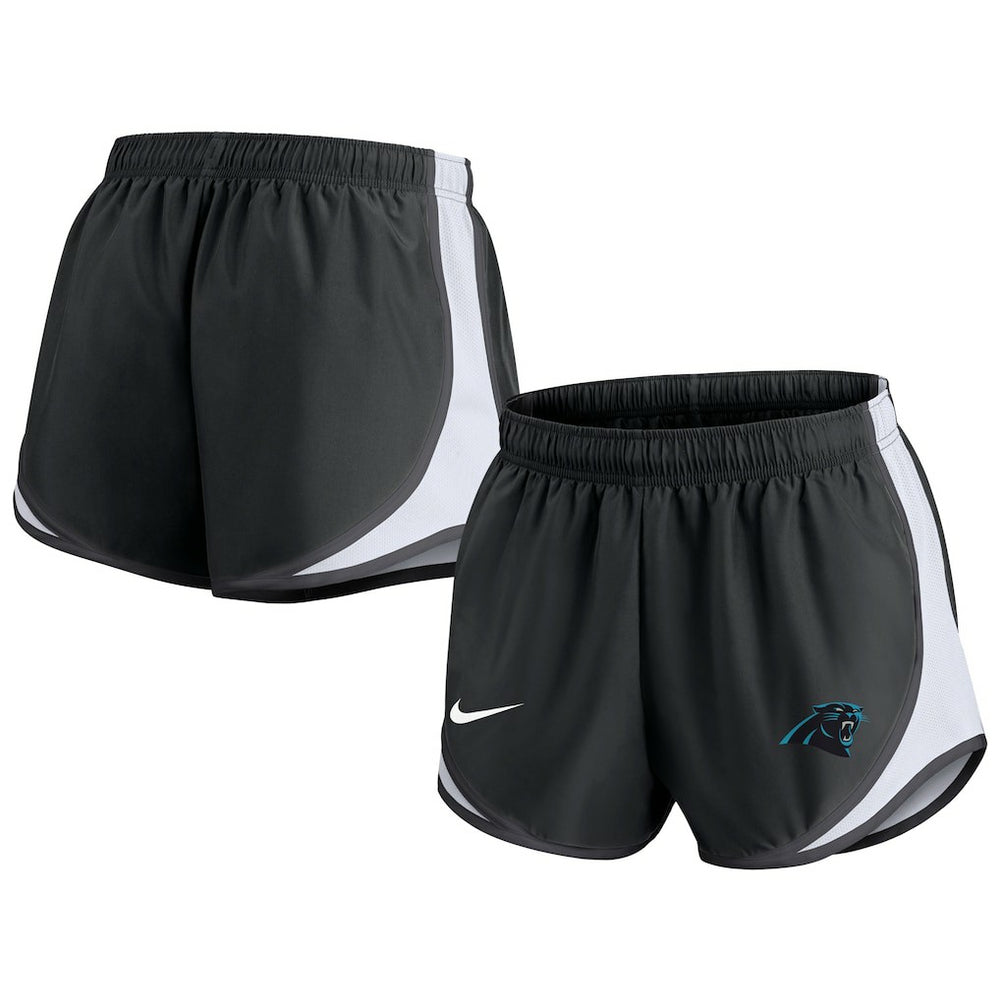 Nike Carolina Panthers Women's Performance Tempo Shorts Black