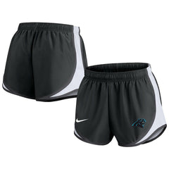 Nike Carolina Panthers Women's Performance Tempo Shorts Black