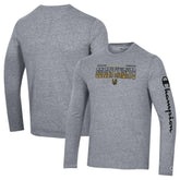 Vegas Golden Knights Champion Tri-Blend Long Sleeve T-Shirt - Heather Gray - NHL 5020591
