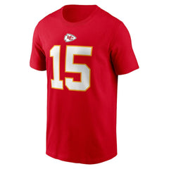 Nike Patrick Mahomes Kansas City Chiefs Player Name & Number T-Shirt Red