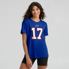 Nike Josh Allen Buffalo Bills Women's Player Name & Number T-Shirt Royal