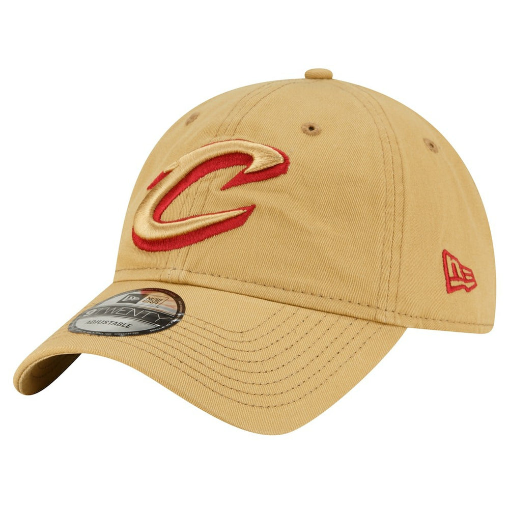 Cleveland Cavaliers Team 2.0 9TWENTY Adjustable Hat for sale Tan | New Era