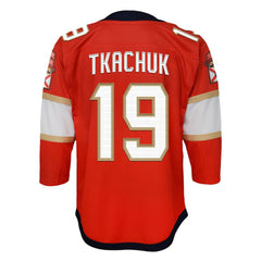 Matthew Tkachuk Florida Panthers Youth Home Premier Player Jersey - Red - NHL 5021932
