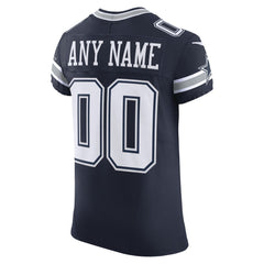 Nike Dallas Cowboys Vapor F.U.S.E. Elite Custom Jersey Navy