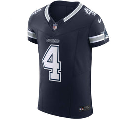 Nike Dak Prescott Dallas Cowboys Vapor F.U.S.E. Elite Jersey Navy