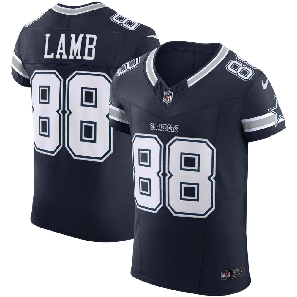 Nike CeeDee Lamb Dallas Cowboys Vapor F.U.S.E. Elite Jersey Navy