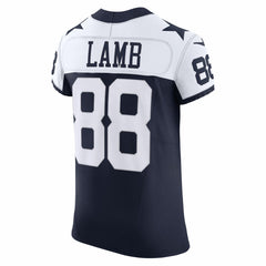 Nike CeeDee Lamb Dallas Cowboys Alternate Vapor F.U.S.E. Elite Jersey Navy