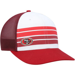 47 brand San Francisco 49ers '47 Youth Cove Trucker Snapback Hat White/Scarlet