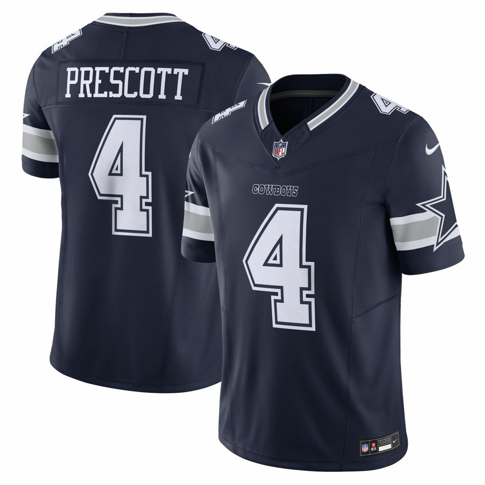 Nike Dak Prescott Dallas Cowboys Vapor F.U.S.E. Limited Jersey Navy