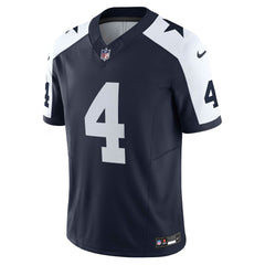 Nike Dak Prescott Dallas Cowboys Vapor F.U.S.E. Limited Jersey Navy