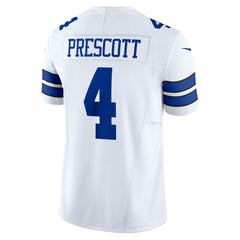 Nike Dak Prescott Dallas Cowboys Vapor F.U.S.E. Limited Jersey White