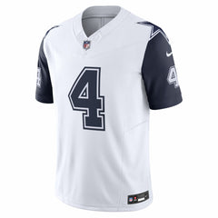 Nike Dak Prescott Dallas Cowboys Vapor F.U.S.E. Limited Jersey White
