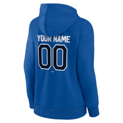Toronto Blue Jays Women's Personalized Team Winning Streak Pullover Hoodie - Royal - MLB Discount