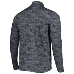 Las Vegas Raiders Antigua Brigade Quarter-Zip Sweatshirt Black