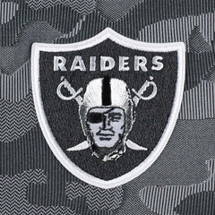 Las Vegas Raiders Antigua Brigade Quarter-Zip Sweatshirt Black