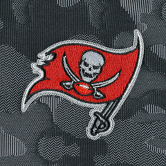 Tampa Bay Buccaneers Antigua Brigade Quarter-Zip Sweatshirt Black
