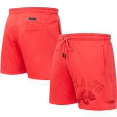 Atlanta Braves Pro Standard Triple Red Classic Shorts - MLB Sale