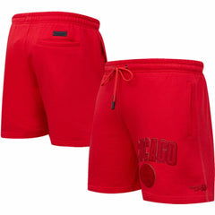 Chicago Cubs Pro Standard Triple Red Classic Shorts - MLB on Sale