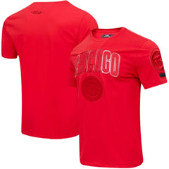 Chicago Cubs Pro Standard Classic Triple Red T-Shirt - MLB Discount