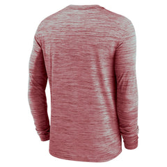 Nike Arizona Cardinals Sideline Team Velocity Performance Long Sleeve T-Shirt Cardinal