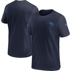 Nike Tennessee Titans Sideline Coach Performance T-Shirt Navy