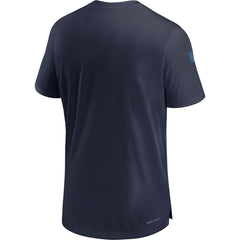 Nike Tennessee Titans Sideline Coach Performance T-Shirt Navy