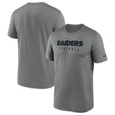 Nike Las Vegas Raiders Sideline Legend Performance T-Shirt Heather Gray
