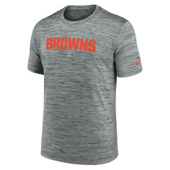 Nike Cleveland Browns Velocity Performance T-Shirt Gray