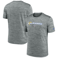 Nike Los Angeles Rams Velocity Performance T-Shirt Gray