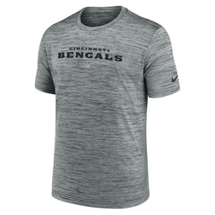 Nike Cincinnati Bengals Velocity Performance T-Shirt Gray
