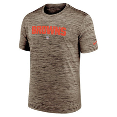 Nike Cleveland Browns Velocity Performance T-Shirt Brown