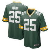 Nike Keisean Nixon Green Bay Packers Game Player Jersey Green