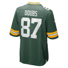 Nike Romeo Doubs Green Bay Packers Game Player Jersey Green