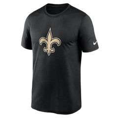 Nike New Orleans Saints Primetime Legend Logo Performance T-Shirt Black