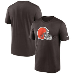 Nike Cleveland Browns Primetime Legend Logo Performance T-Shirt Brown