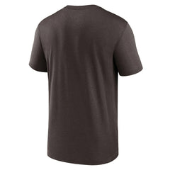 Nike Cleveland Browns Primetime Legend Logo Performance T-Shirt Brown