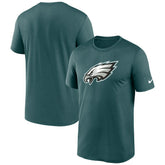 Nike Philadelphia Eagles Primetime Legend Logo Performance T-Shirt Midnight Green