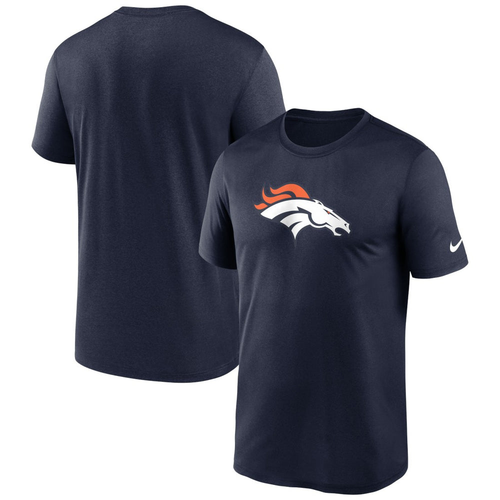 Nike Denver Broncos Primetime Legend Logo Performance T-Shirt Navy