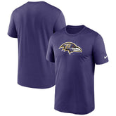 Nike Baltimore Ravens Primetime Legend Logo Performance T-Shirt Purple