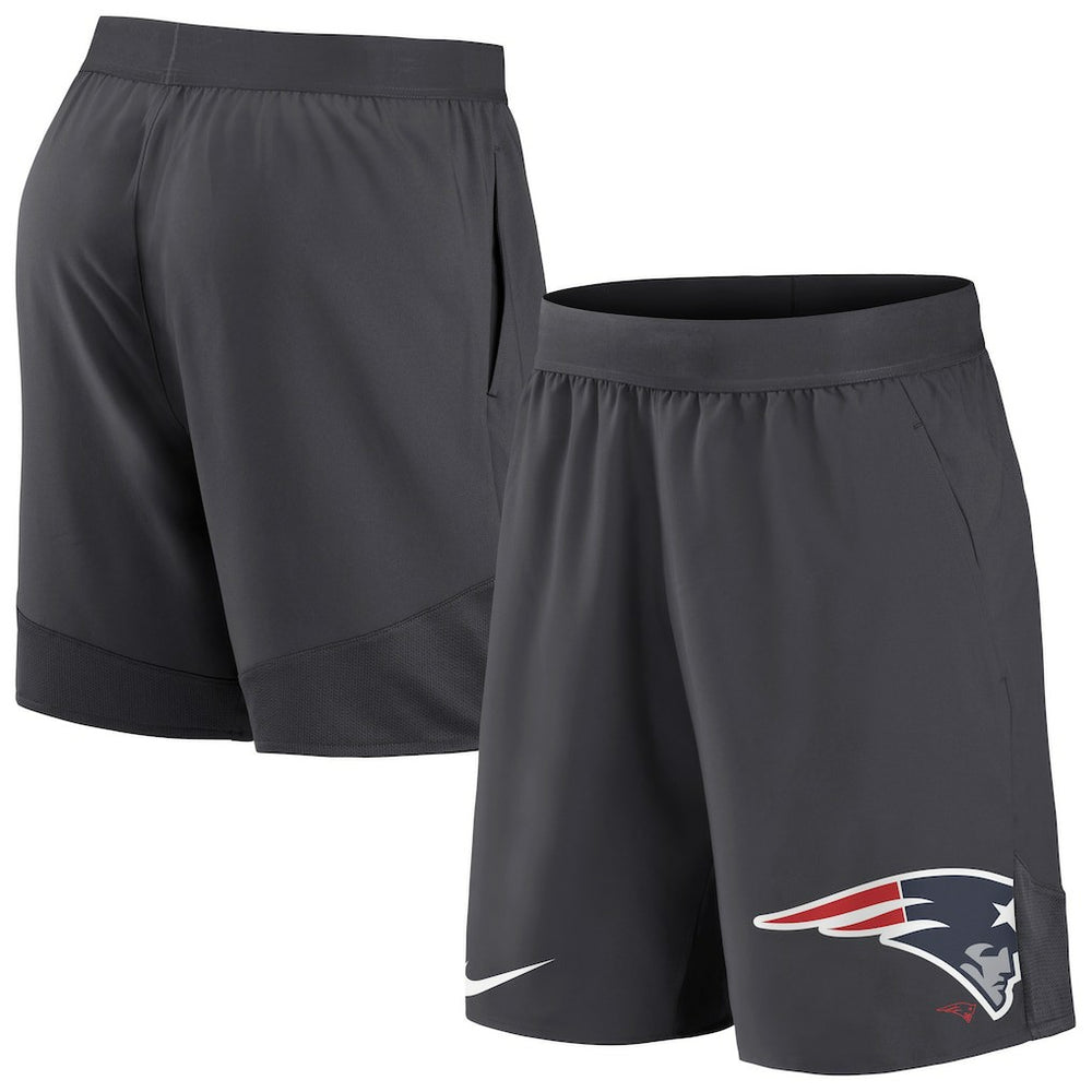 Nike New England Patriots Stretch Performance Shorts Anthracite