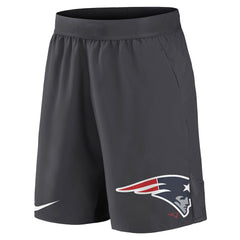 Nike New England Patriots Stretch Performance Shorts Anthracite