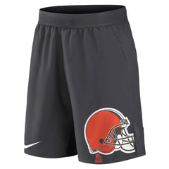 Nike Cleveland Browns Stretch Performance Shorts Anthracite