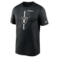 Nike Las Vegas Raiders Big & Tall Legend Icon Performance T-Shirt Black