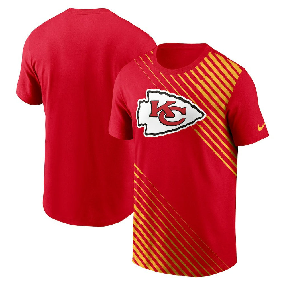Nike Kansas City Chiefs Yard Line Fashion Asbury T-Shirt Red