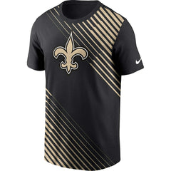 Nike New Orleans Saints Yard Line Fashion Asbury T-Shirt Black