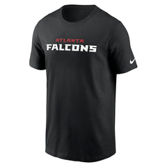 Nike Atlanta Falcons Team Wordmark Essential T-Shirt Black